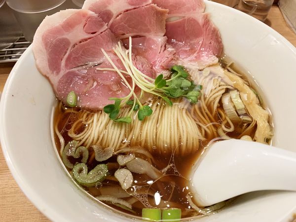 「醤油中華そば (800円)」@中華そば 流川の写真