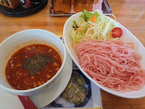 「北本トマトつけ麺(850円+税)」@やまがたらーめん きたもと屋の写真