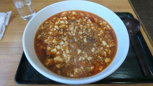 「麻婆麺750円【限定】」@ことぶき食堂の写真