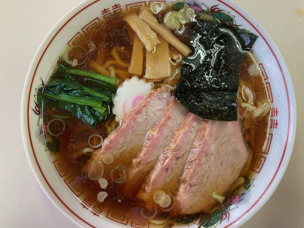 「手打中華 750円」@手打中華 すずきの写真