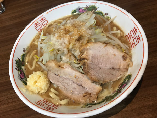 「【限定】限定麺GGG(300g)」@自家製麺 くまがいの写真