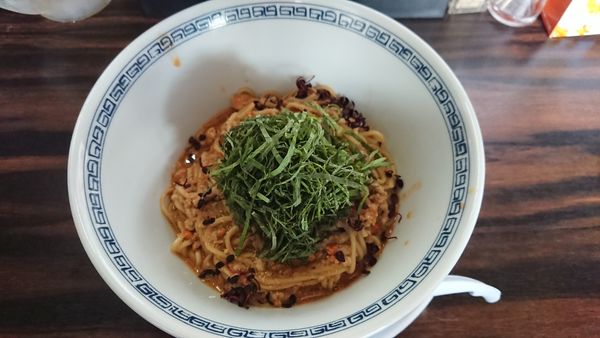 「あん肝和えそば」@稲荷屋の写真