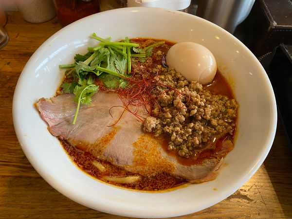 「ゴマ香る担★々★麺（限定）1,000円（サービス大盛り）」@麺屋 庄太 六浦本店の写真