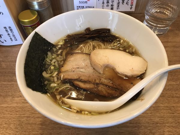 「中華そば 780円」@下町中華そば すずめ食堂の写真