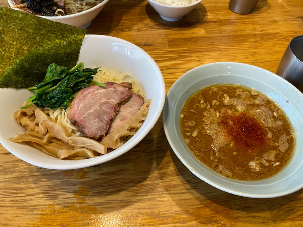 「つけ麺泉家大盛り850＋50円」@麺屋 庄太 六浦本店の写真