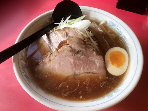 「正油ラーメン」@らーめん・ぎょうざ 福助の写真