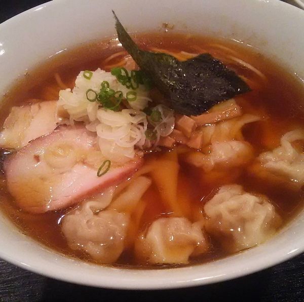 「ワンタンメン」@支那ソバ 小むろの写真
