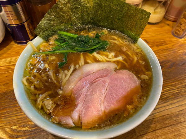 「家系泉家（麺大盛り）800円」@麺屋 庄太 六浦本店の写真