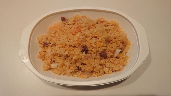 「（テイクアウト）五目チャーハン　７００円＋消費税」@天廣堂の写真