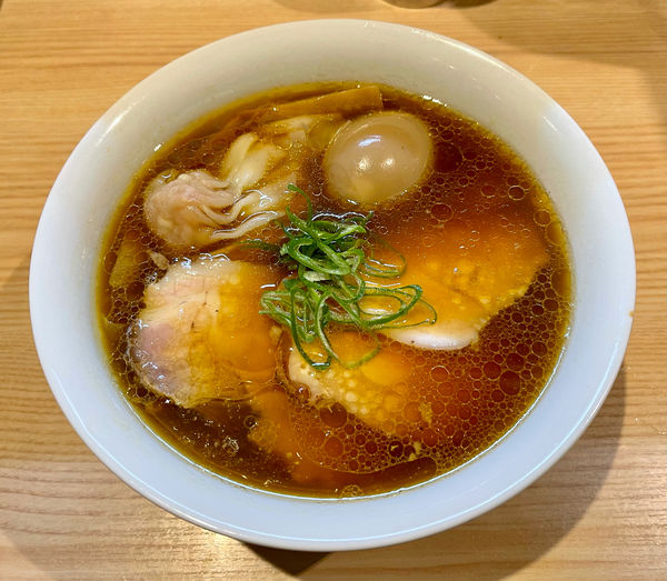 「特製醤油らぁ麺＋麺大盛」@中村麺三郎商店の写真