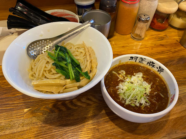 「辛つけ麺中冷盛り920円」@麺屋 庄太 六浦本店の写真