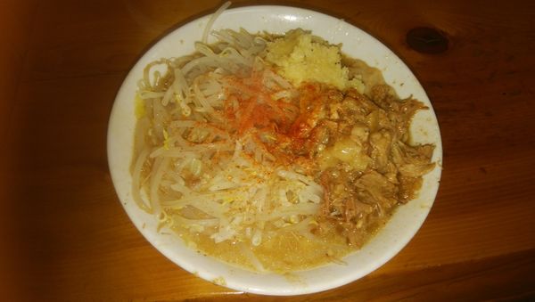 「ラーメン小　ニンニク増し増し　¥800」@ラーメン池田屋 吹田店の写真