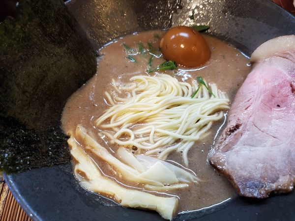 「モクズ蟹豚骨ラーメン」@和歌山家の写真