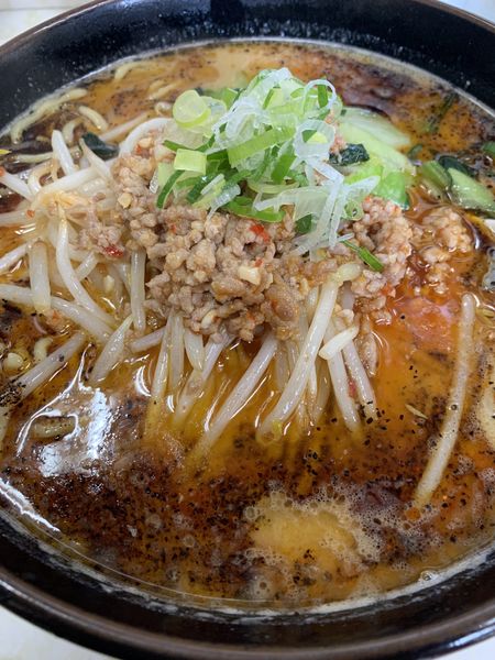 「タンタンめん850円」@和風とんこつら〜めん ふくろう 本店の写真