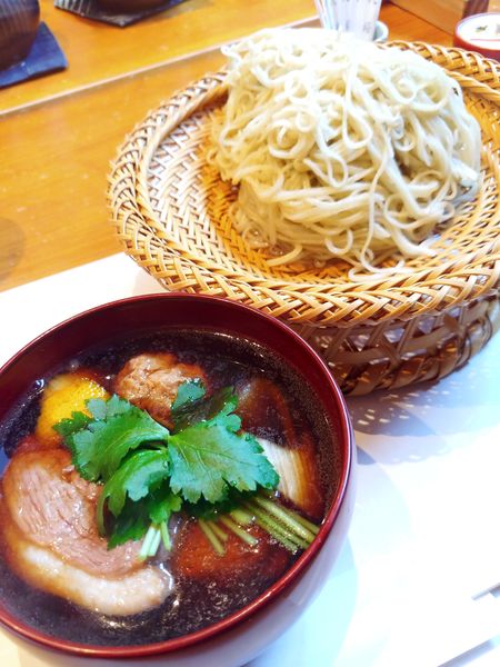 「鴨汁そば」@蕎麦たかまの写真