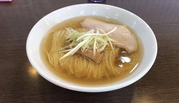 「秋刀魚煮干しそば」@中華そばイデタの写真