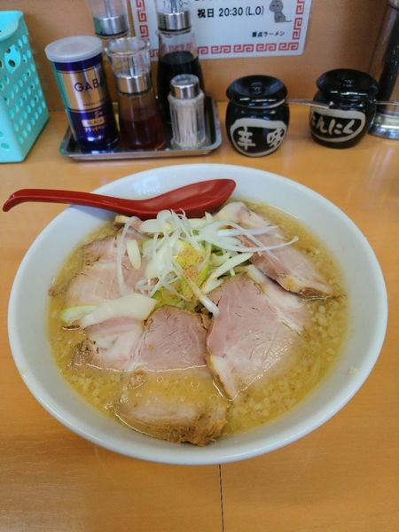 「醤油大豚らーめん」@原点らーめんの写真