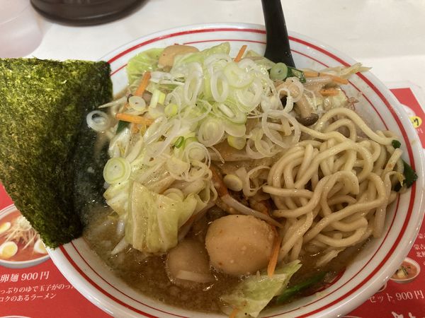 「【期間限定】魚介豆乳タンメン¥880」@蒙古タンメン 中本 大宮店の写真