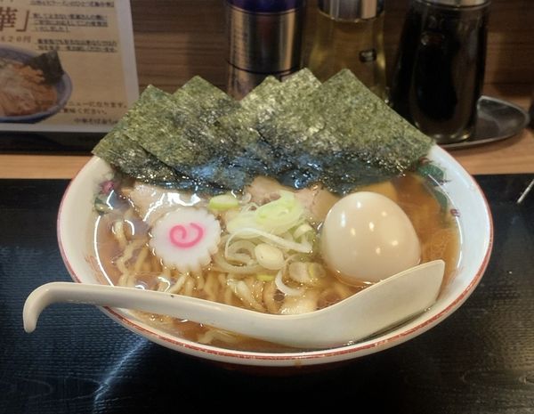 「特製中華そば」@中華そば 金ちゃんの写真