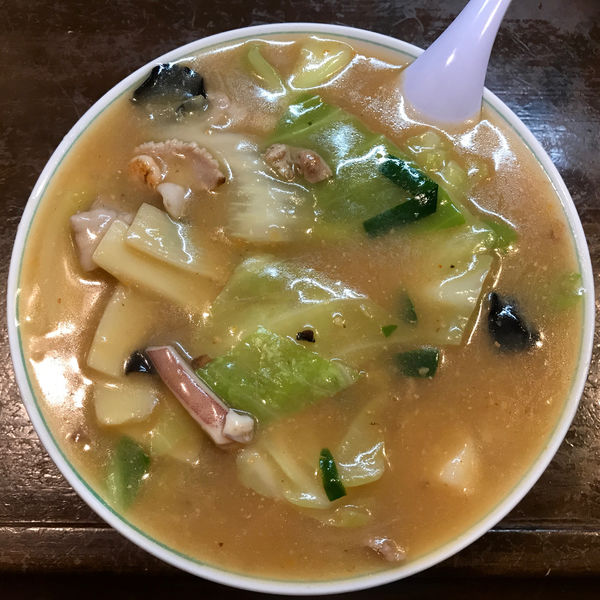 「味噌チャンポン ミニ　780円」@ラーメンショップ チャイナタウンの写真