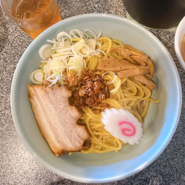 「あぶらーめん大盛＋半チャーハン」@あぶら〜亭 桜上水本店の写真