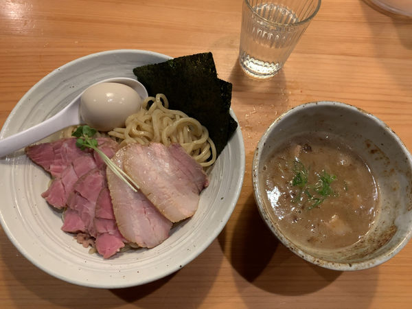 「特製濃厚魚介つけ麺1200円」@KEN軒の写真