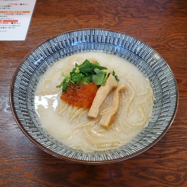 「【限定】真鱈の真鱈からの真鱈尽くしの潮SOBA～鱈子飯割付き」@拉麺 イチバノナカの写真