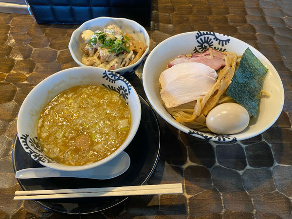 「特級龍介つけ蕎麦（400g）」@特級鶏蕎麦 龍介の写真