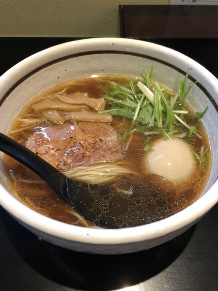 「味玉醤油らぁめん800円」@麺屋 焔の写真