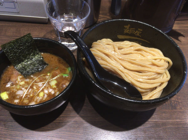 「濃厚つけ麺(極太麺・400g)」@麺屋 一路の写真
