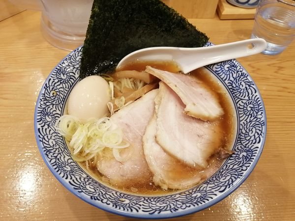 「特製中華そば　1050円」@中華そば 笑歩の写真