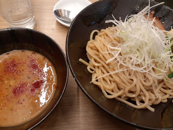 「濃厚辛味噌つけめん」@つけめんTETSU 横浜ランドマークプラザ店の写真