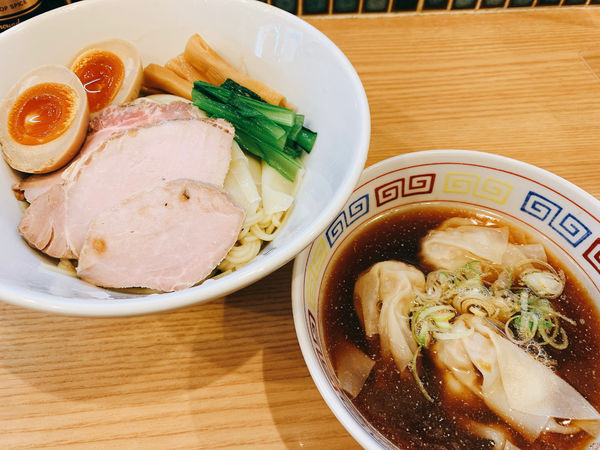 「味玉つけ麺」@ほっこり中華そば もつけの写真