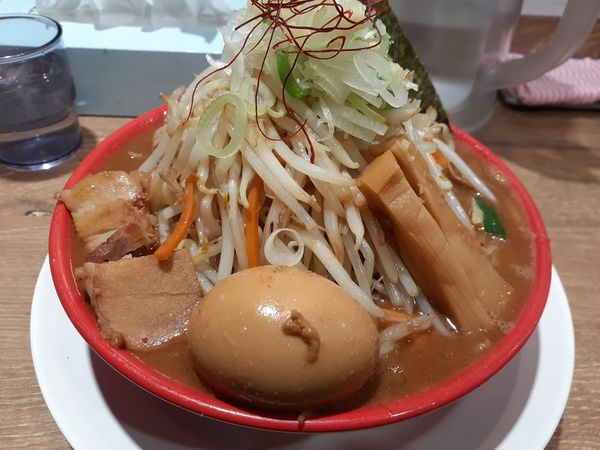「味噌玉野郎」@野郎ラーメン 高田馬場店の写真