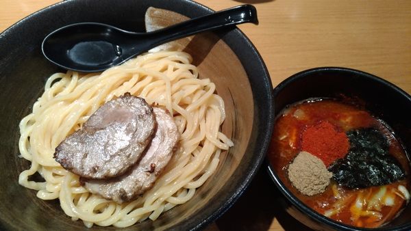 「辛つけ麺」@麺屋 炙りの写真