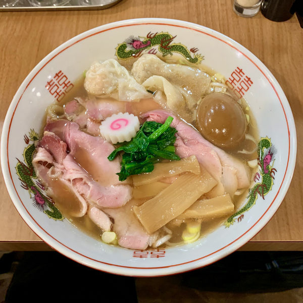 醤油ワンタンチャーシュー味玉