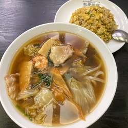 広東麺+小炒飯セット