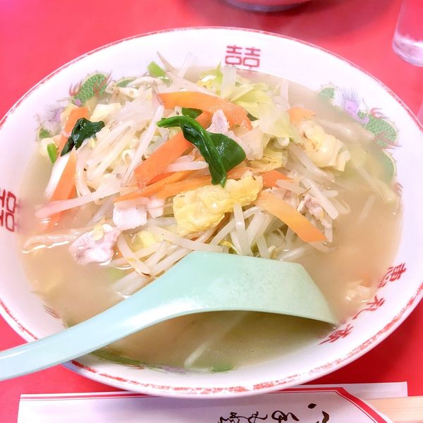 「タンメン。770。火曜日は大盛りサービス。」@恵礼香の写真