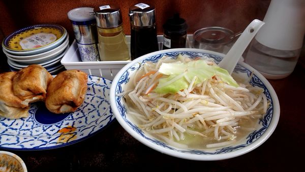 「タンメン 餃子」@ひさご亭 大野店の写真