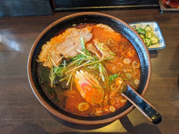 「栄菜ラーメン 830円」@ラーメン 心道の写真