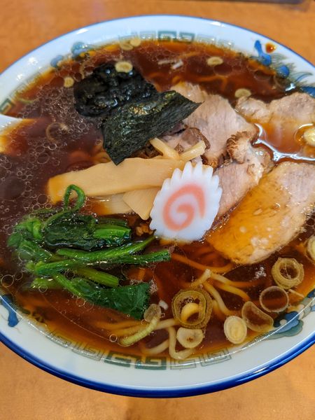 「醤油ラーメン」@麺屋かむいの写真