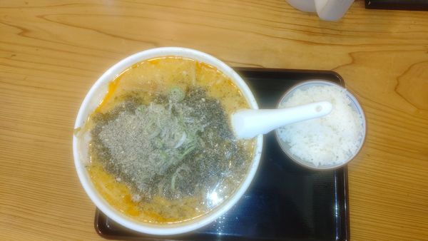「黒ゴマ担々麺」@自家製麺 麺屋 虎治の写真