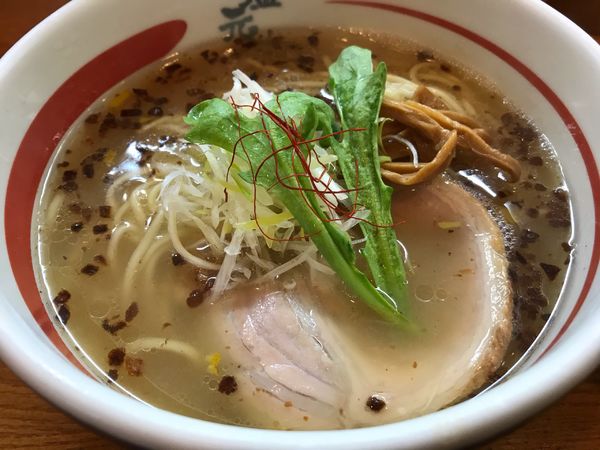 「天然塩ラーメン@830込」@尼崎 塩元帥の写真