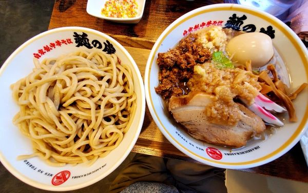 「富士朗つけ麺(特製)大盛」@自家製中華そば 麺の虜の写真