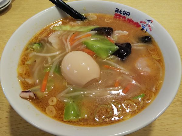 「【限定】味噌広東麺」@テンホウ 松本渚店の写真