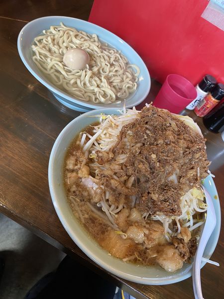「旨味水のアツモリ400g肉2枚追加」@龍麺 ふえ郎の写真