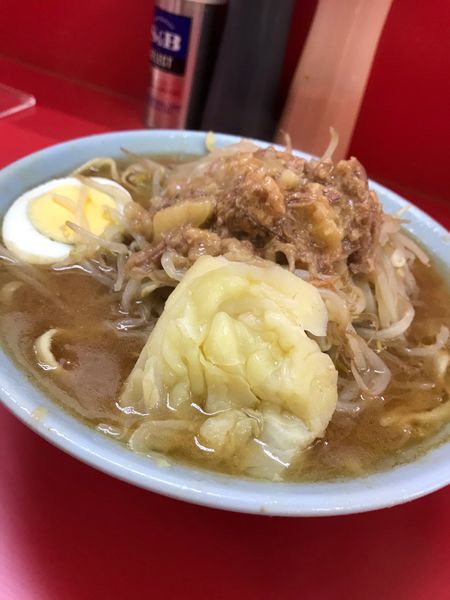 「ラーメン　麺少なめ」@ラーメン富士丸 東浦和店の写真