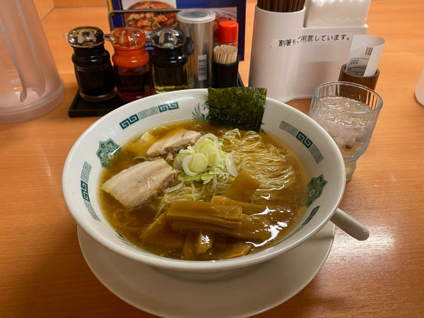 「中華そば大390円」@日高屋 西新宿1丁目店の写真