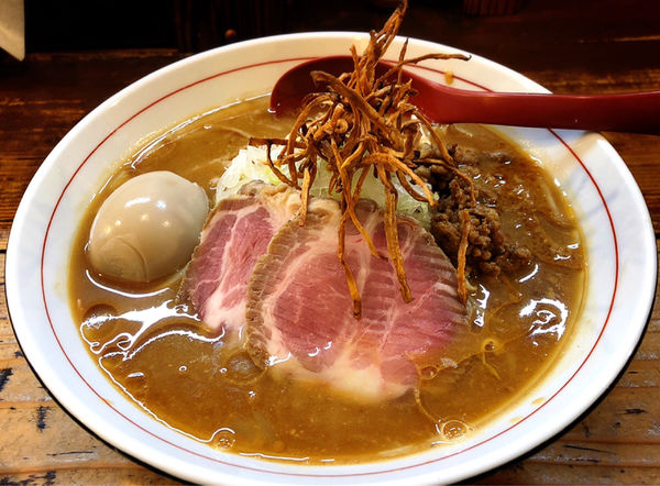 「味玉みそらーめん(並)」@東京味噌らーめん 鶉の写真