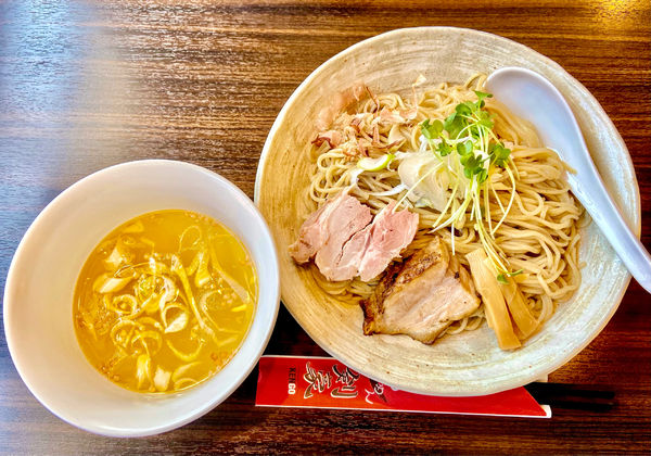 「淡麗 鶏 つけめん 【塩】」@ら〜めん剣豪の写真